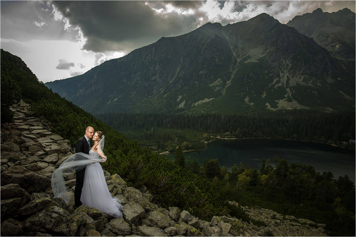 Kreatív fotózás - Destination Wedding Photoshoot in Slovakia