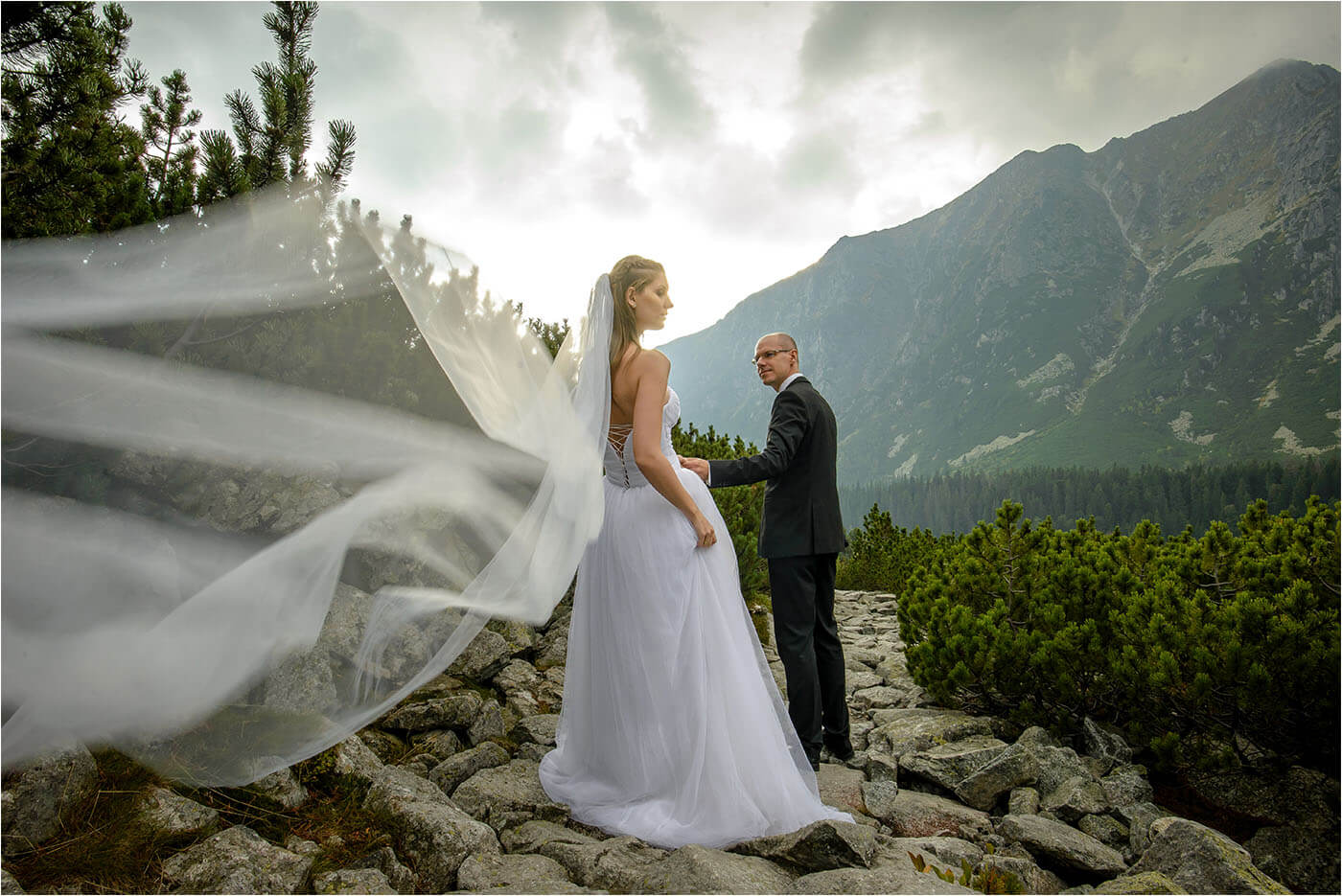 Kreatív fotózás - Destination Wedding Photoshoot in Slovakia