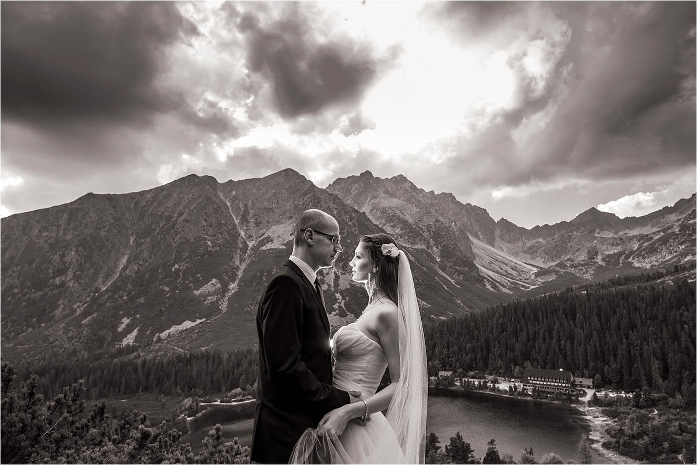 Kreatív fotózás - Destination Wedding Photoshoot in Slovakia