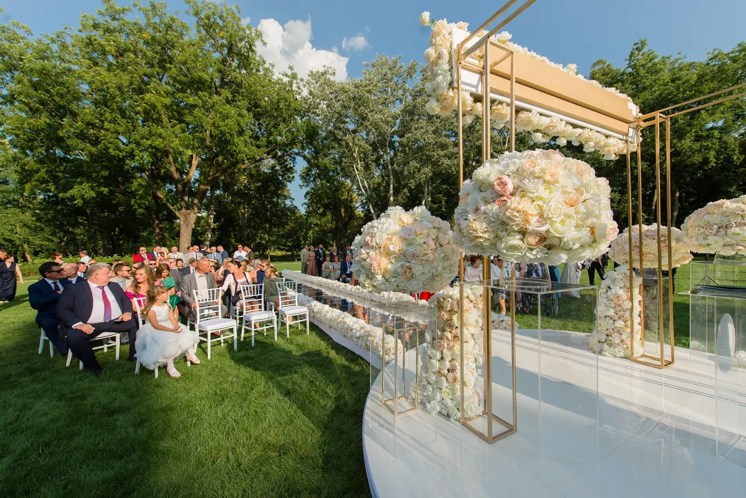 Botaniq Kastély esküvő - Dekor