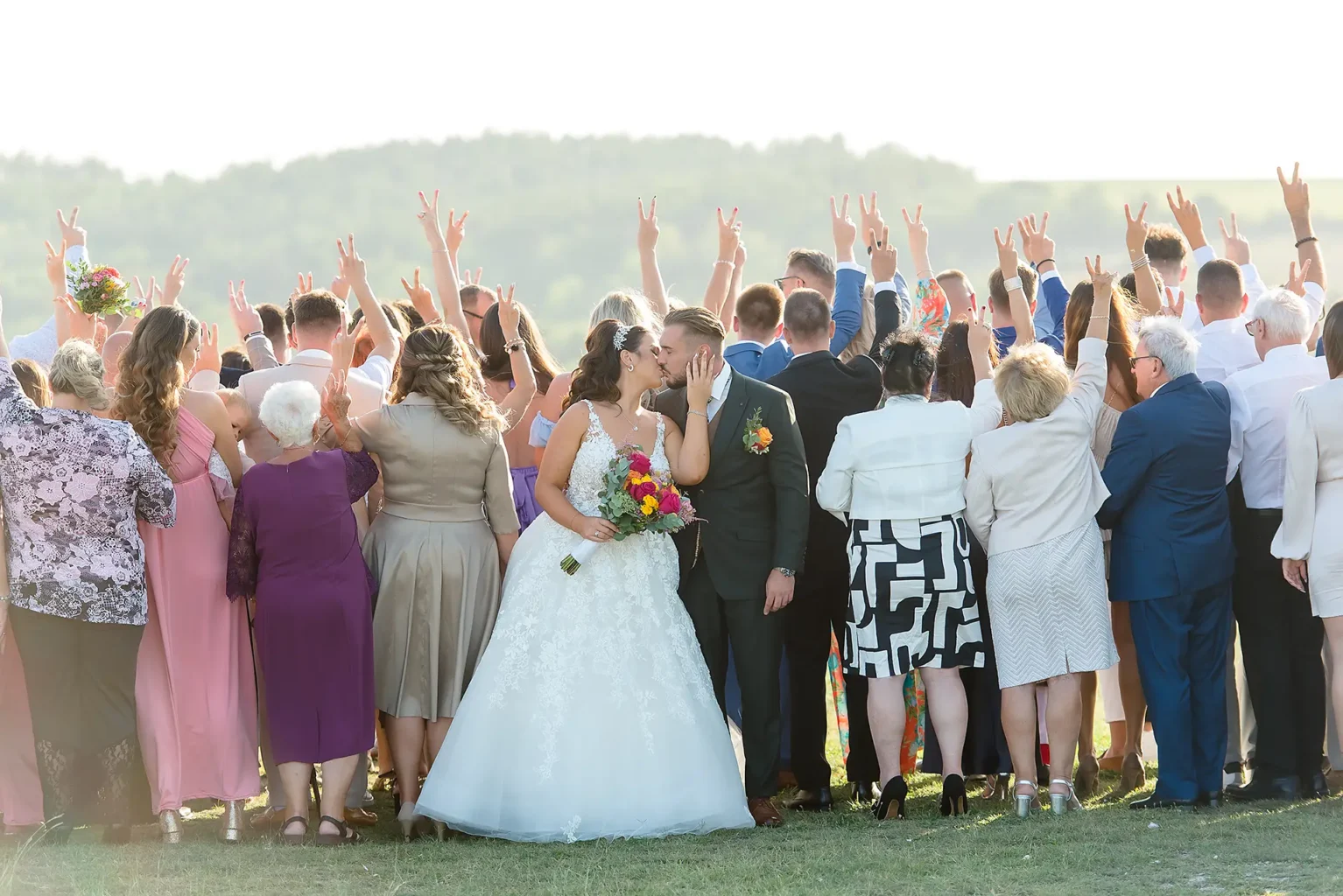 Hilltop Borbirtok - esküvői fotózás - ceremónia - wedding ceremony