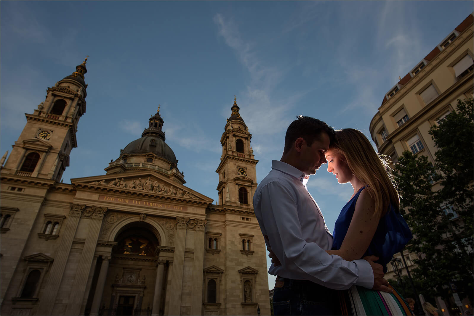 Budapest (Bazilika) - Jegyesfotózás