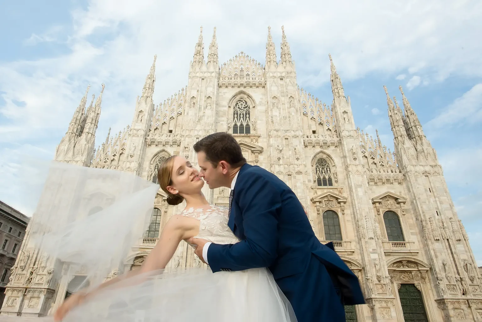 Esküvői fotózás Olaszország - Milánó - Wedding photo in Milan