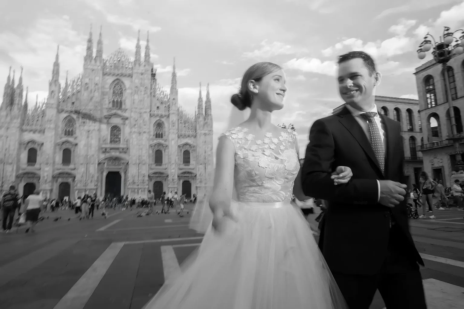 Esküvői fotózás Olaszország - Milánó - Wedding photo in Milan