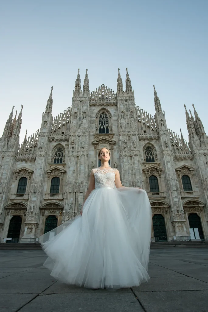 Esküvői fotózás Olaszország - Milánó - Wedding photo in Milan