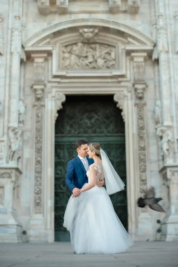 Esküvői fotózás Olaszország - Milánó - Wedding photo in Milan