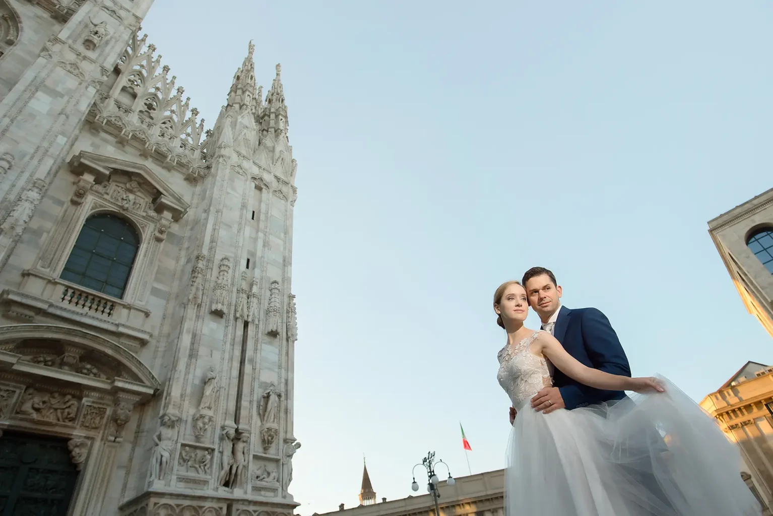 Esküvői fotózás Olaszország - Milánó - Wedding photo in Milan