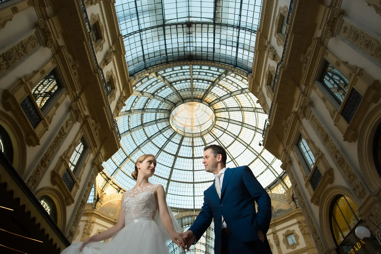 Esküvői fotózás Olaszország - Milánó - Wedding photo in Milan