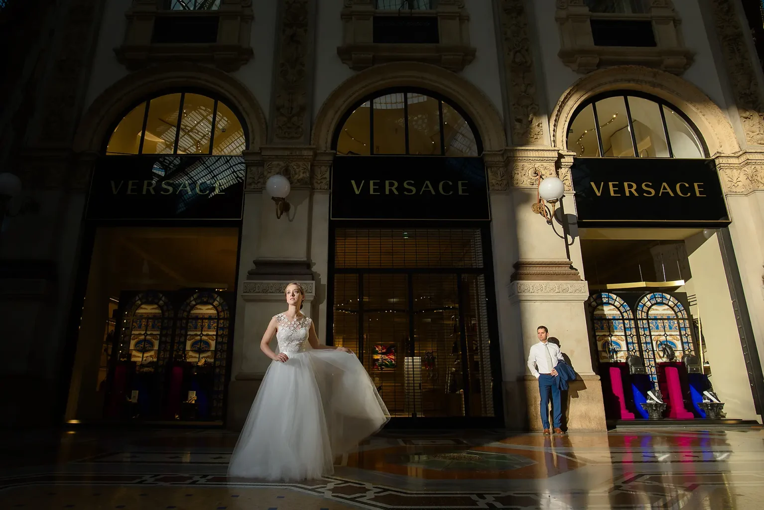 Esküvői fotózás Olaszország - Milánó - Wedding photo in Milan