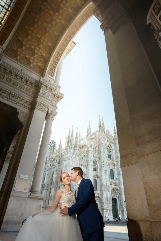 Esküvői fotózás Olaszország - Milánó - Wedding photo in Milan