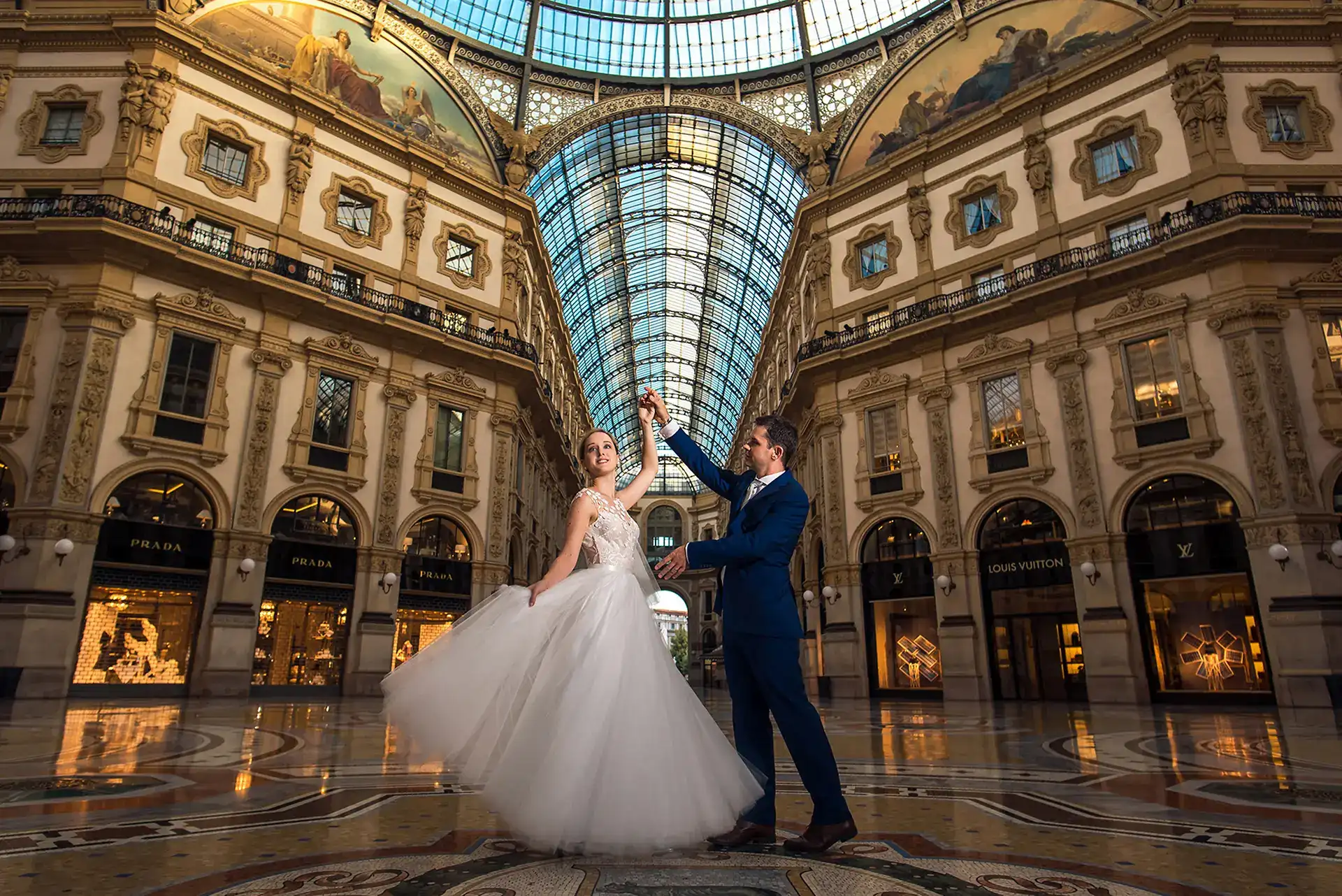 Kreatív fotózás Milánóban - Milano Wedding