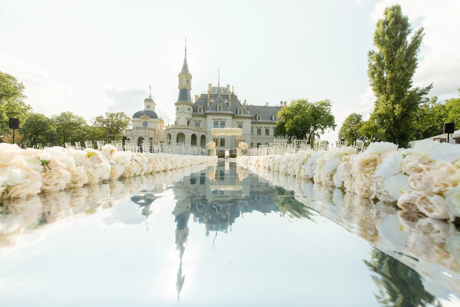 Botaniq Kastély esküvő - Dekor