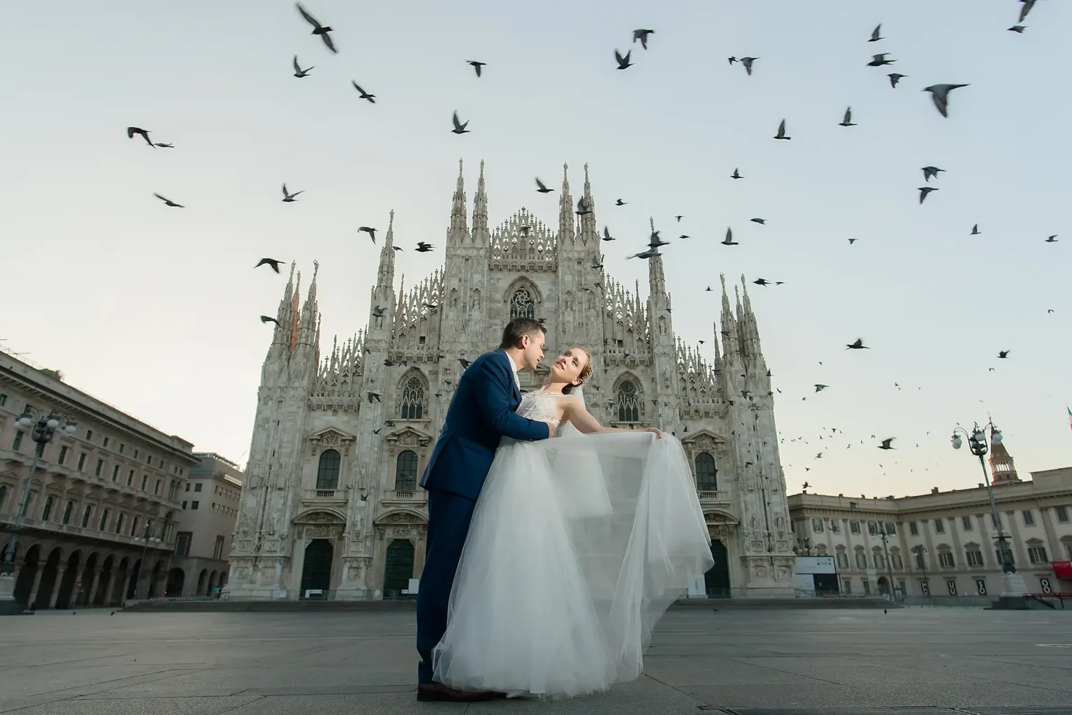 Esküvői fotózás Olaszország - Milánó - Wedding photo in Milan