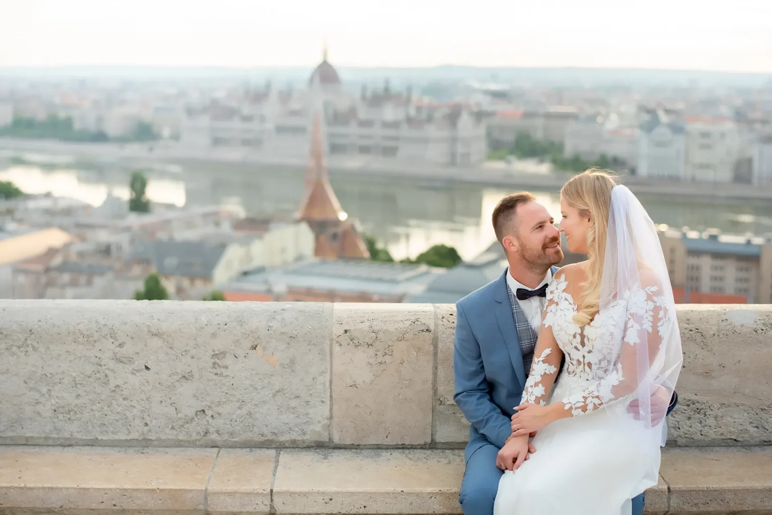 Kreatív fotózás napfelkeltében - After Wedding Shooting bei Sonnenaufgang